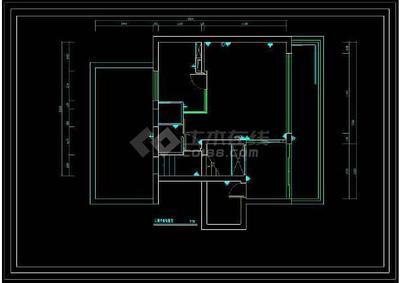 别墅建筑室内装修全套cad设计施工图(含设计说明)