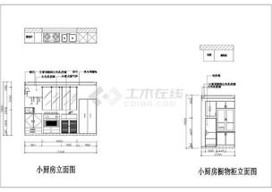 服装厂办公室室内装修设计cad施工图